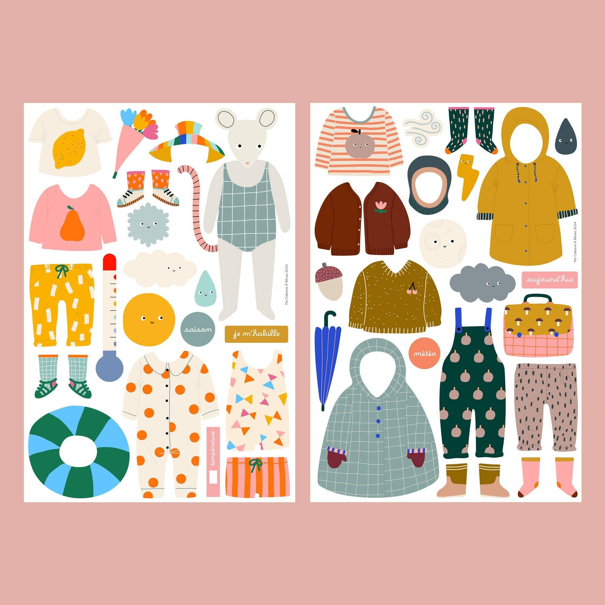 Ma Cabane à Rêves – wholesale Magnet – Child & baby – Magnetic Game I Dress Up2