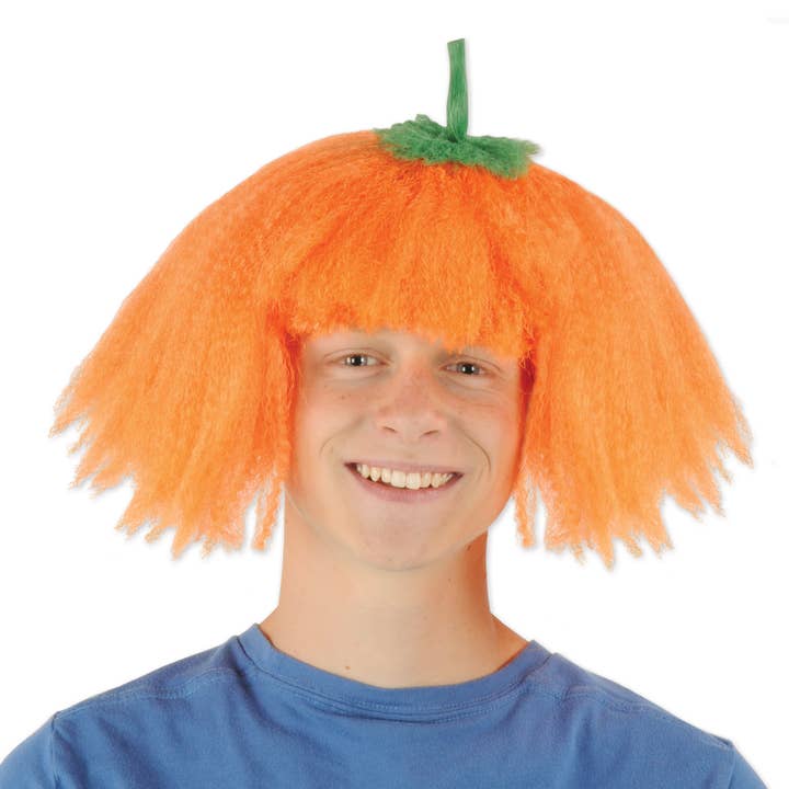 Pumpkin Wig for wholesale by Beistle