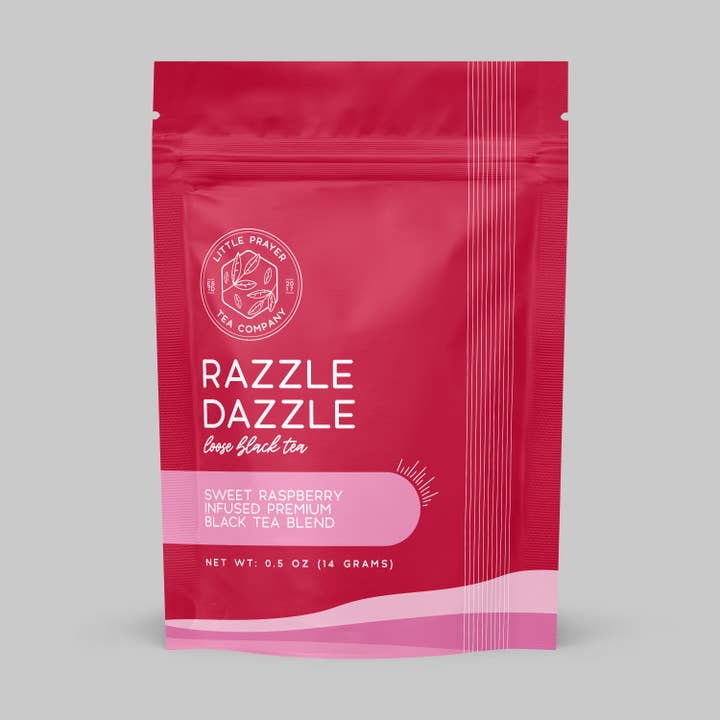 Little Prayer Tea Company – wholesale Loose tea – Razzle Dazzle Raspberry Tea1