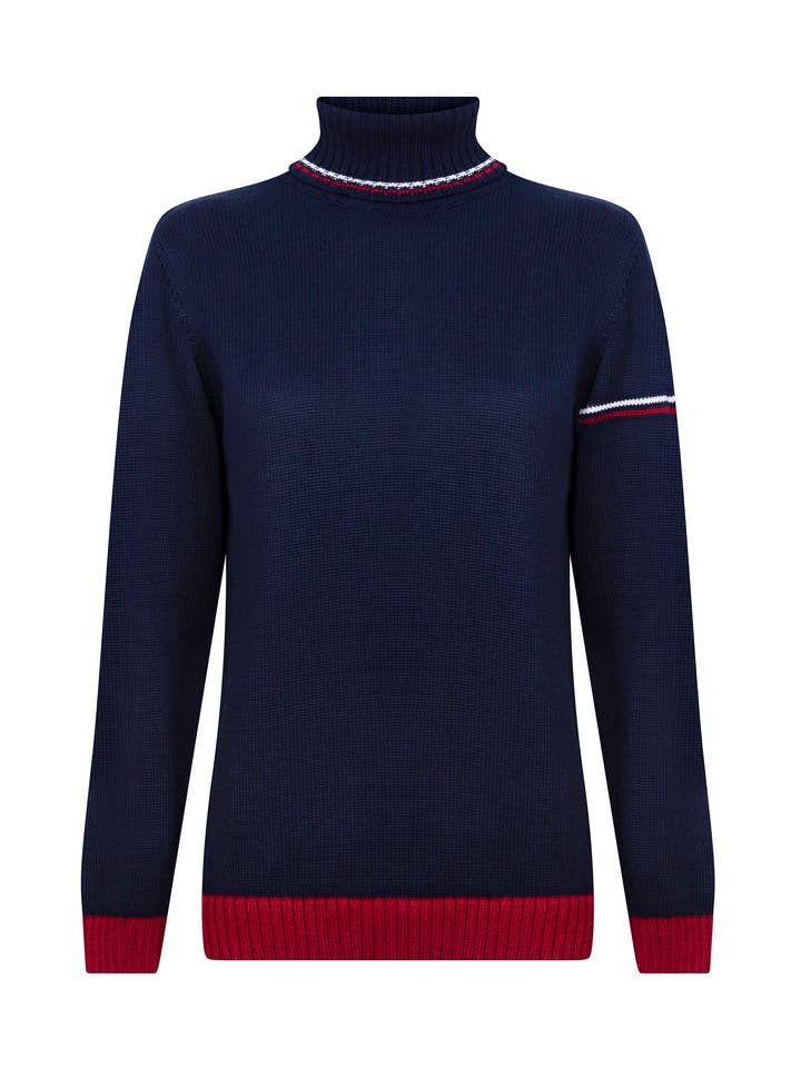 Jersey Rollkragen para mujer para venta al por mayor de Denim Culture