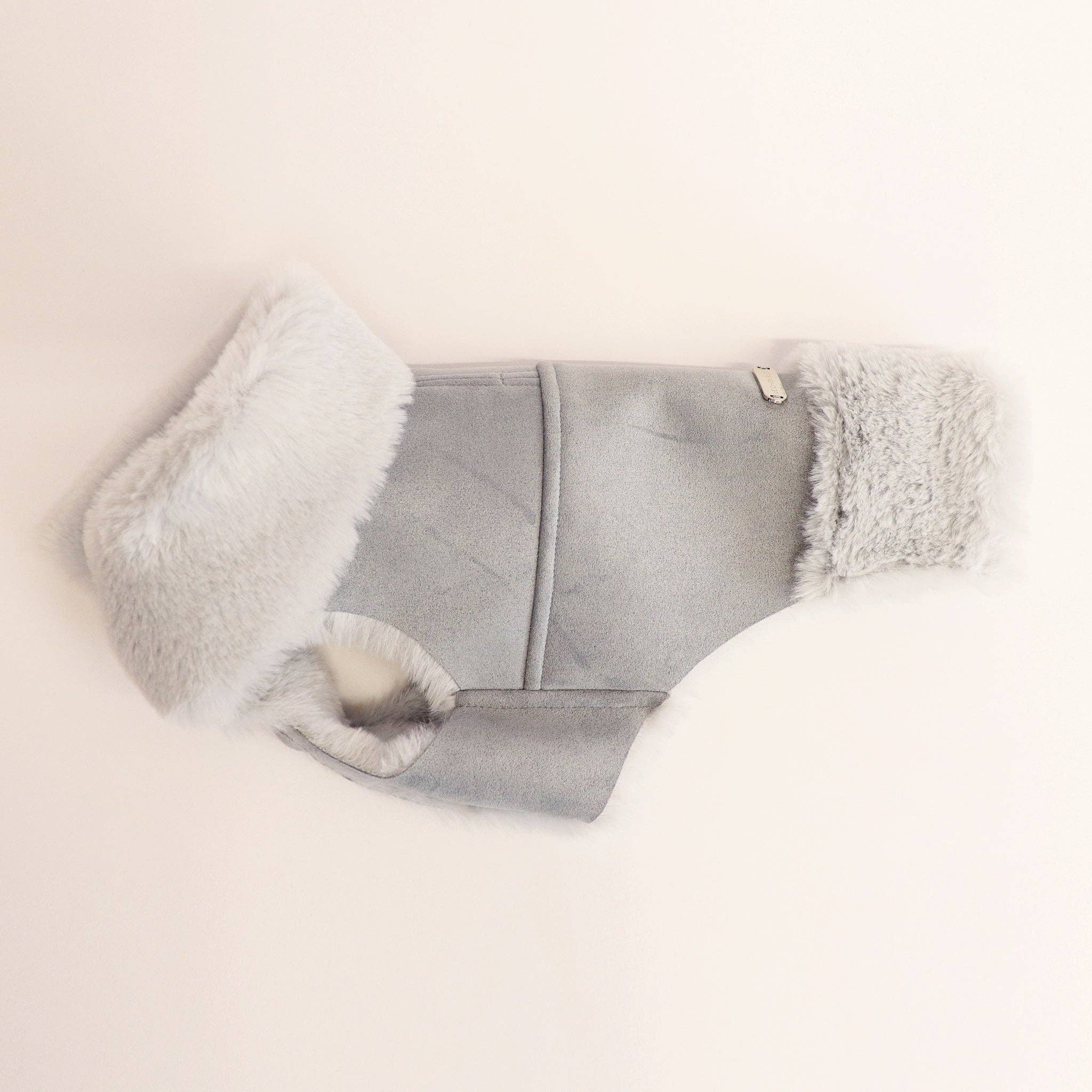 Faux Lambskin Coat - Titanium for wholesale on Faire1