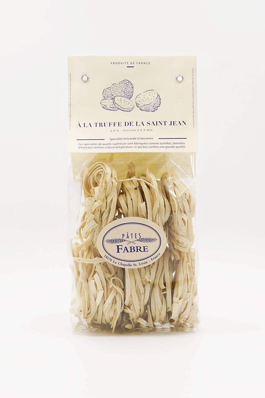 PATES FABRE - Wholesale Pasta - Pasta - Tagliatelle Nests Truffle0