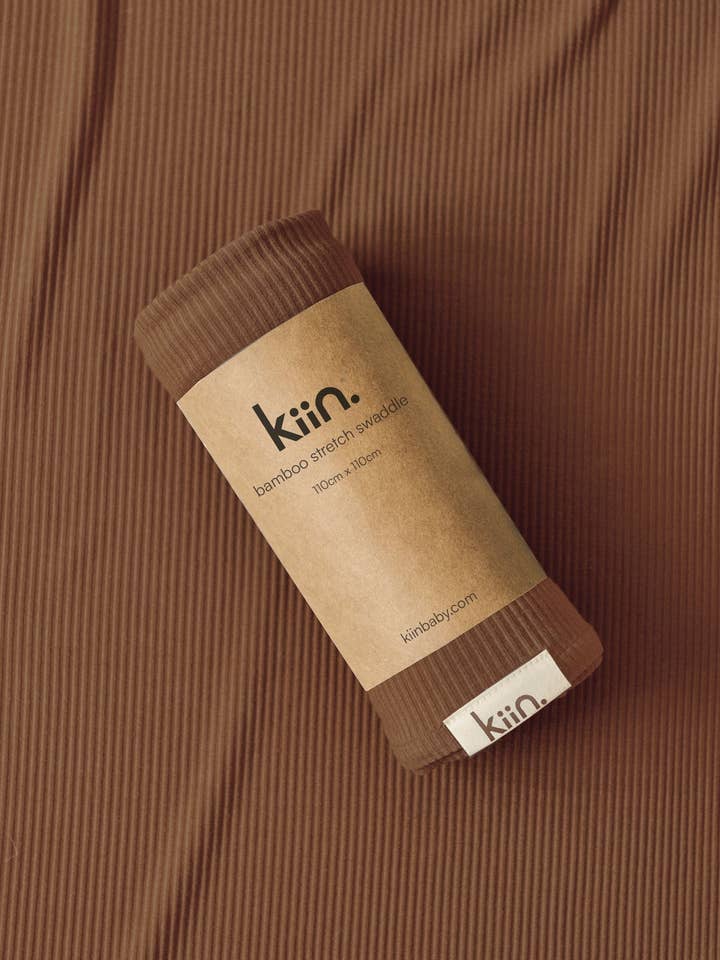 Bamboo Stretch Swaddle for wholesale by Kiin Baby
