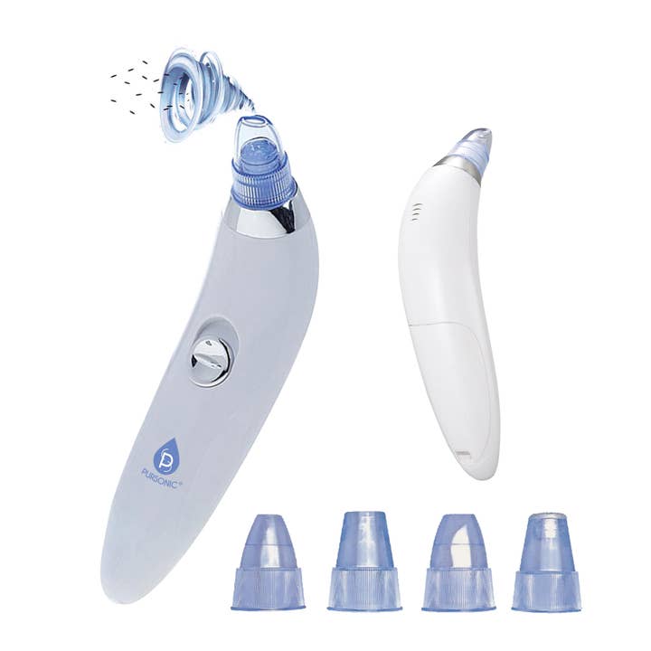 Pursonic - Wholesale Electronic Skincare Device - Pore Vacuum Blackhead Remover W 4 replaceable suction heads