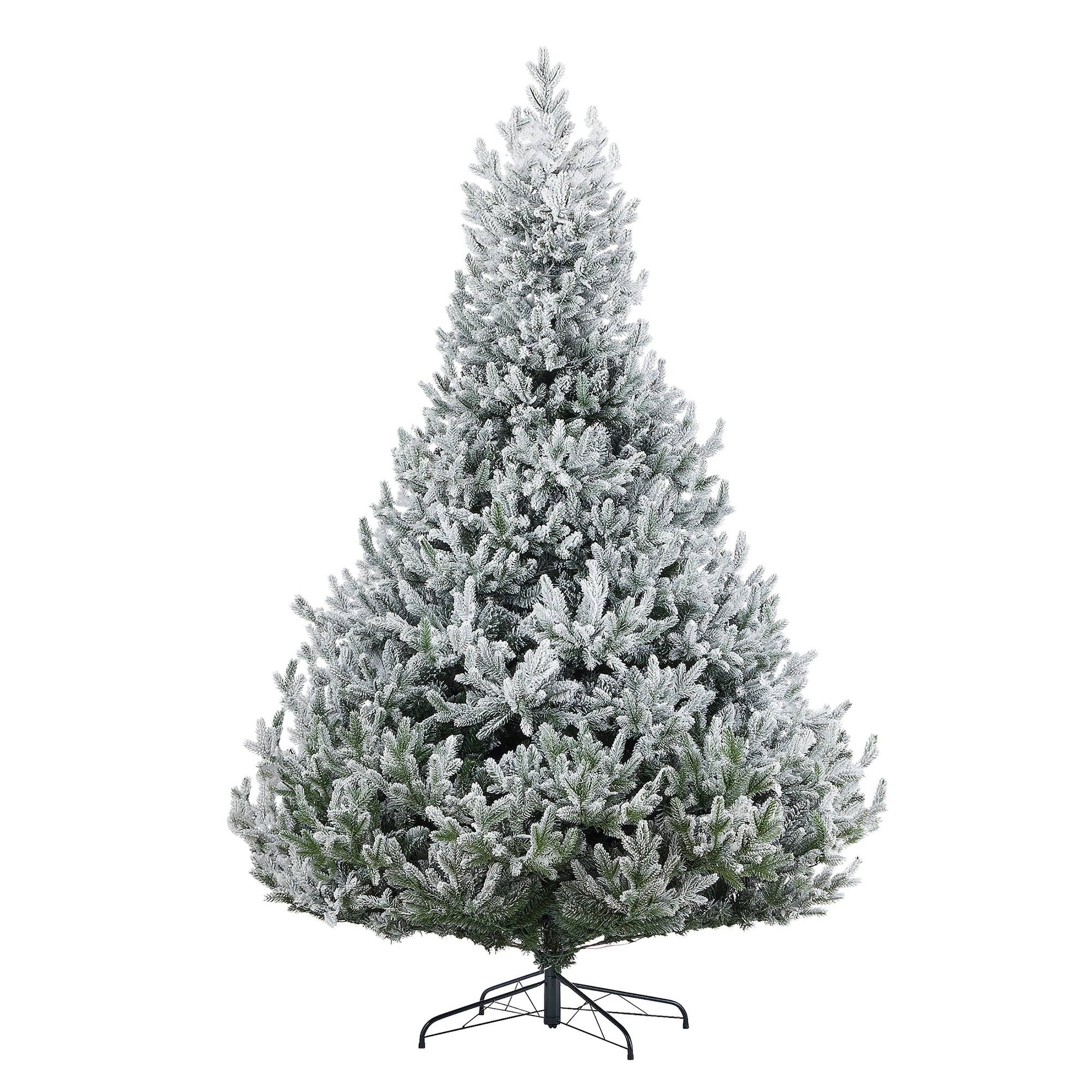 Seasonal LLC - Wholesale Artificial Christmas Tree - Royal Oaks Flocked Fir Pre-Lit Artificial Christmas Tree with Warm White LED Lights6