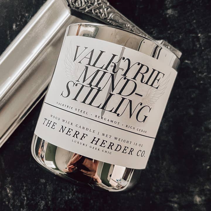 The Nerf Herder Co. - Vendita all'ingrosso Candela in vasetto - Candela con Licenza Ufficiale | Valkyrie Mind-Stilling (370 g)0