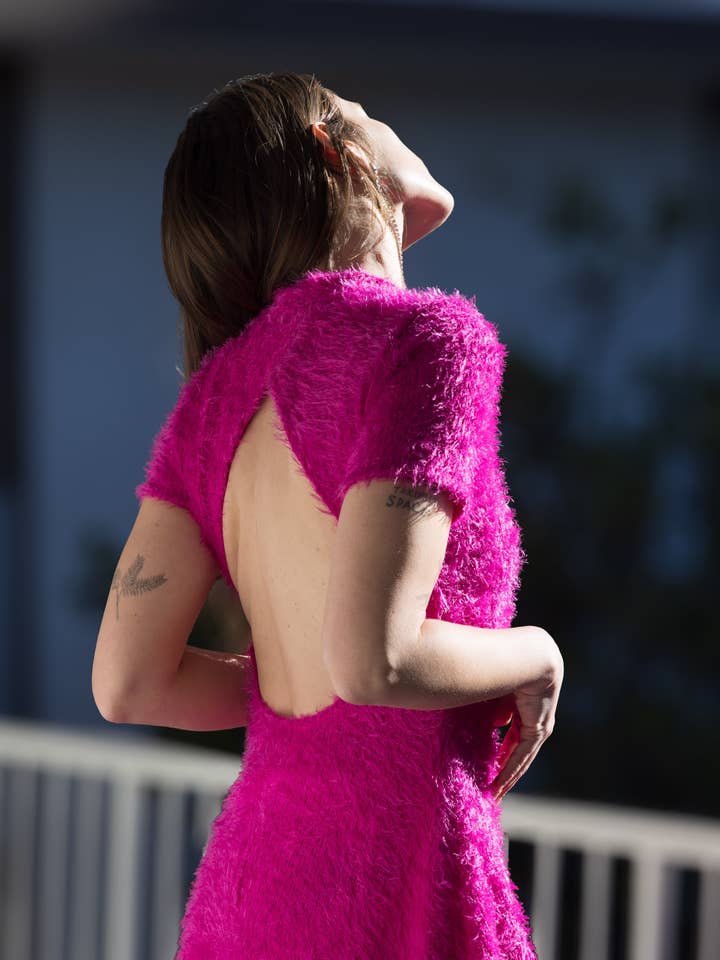 Mercury Mia Dress (Shaggy) for wholesale by Toit Volant