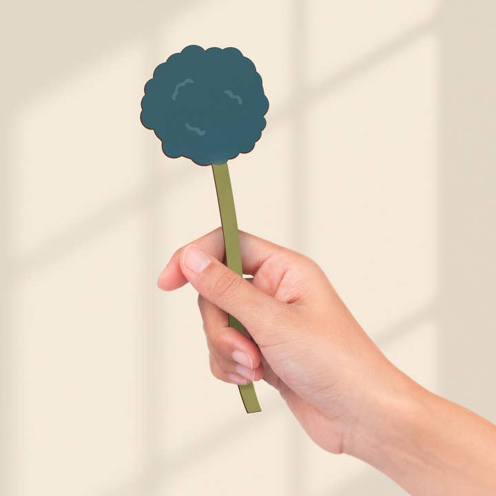 Billy Button Wooden Flower for wholesale by P. Graham Dunn