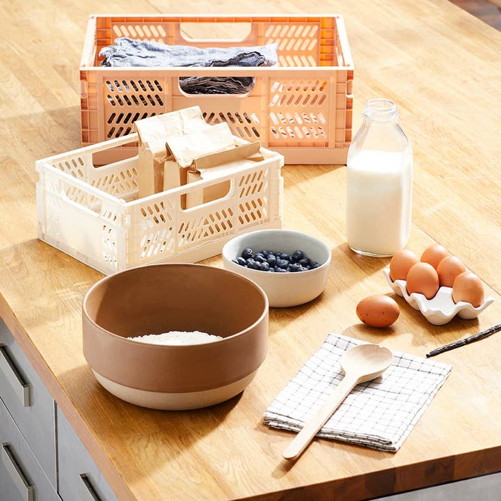 3 Sprouts – wholesale Storage Bin – Rectangular Recycled Plastic Foldable Crate (Large Size)12