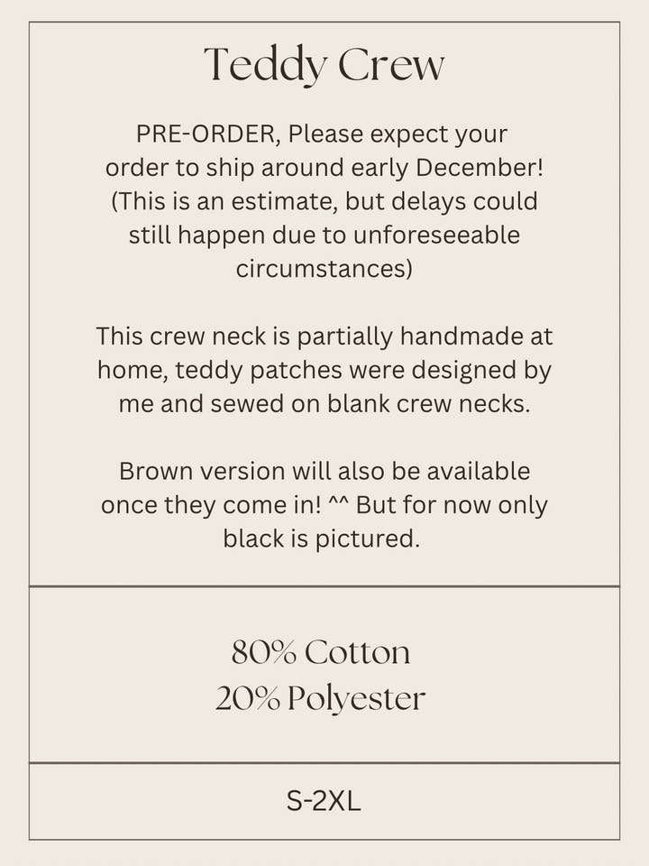 Chocolett - Venta al por mayor Sudadera - Mujer - Cuello Redondo Teddy1