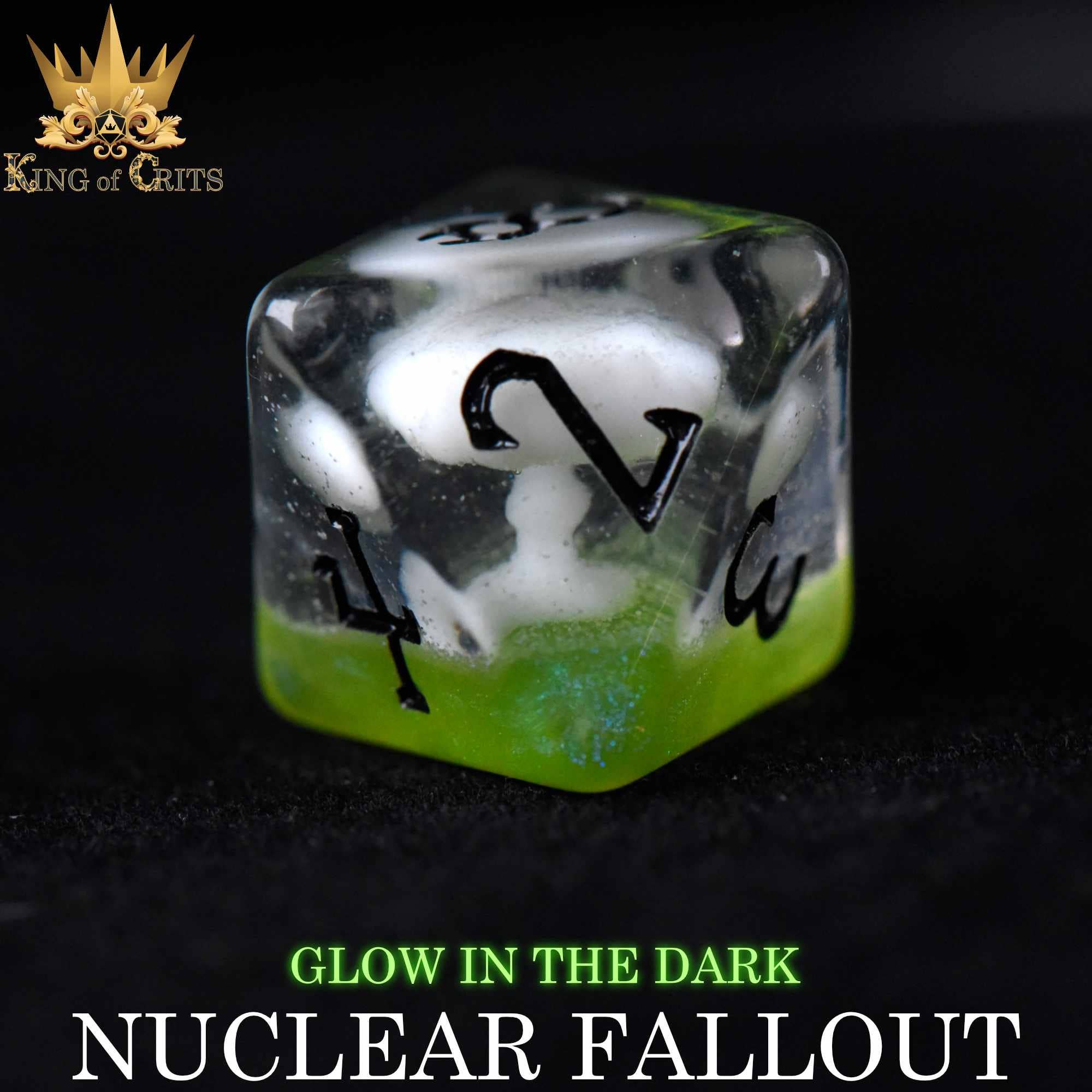 DNDDICE.COM - Wholesale Dice - Nuclear Fallout - 11 Dice Set (Glow)6