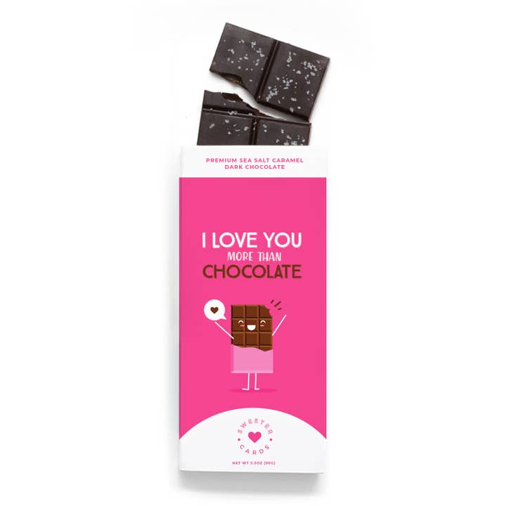 Sweeter Cards Chocolate Bar + Greeting Card in ONE! - Wholesale Chocolate Bar - Love Card with Chocolate Bar Inside! More than Chocolate!2