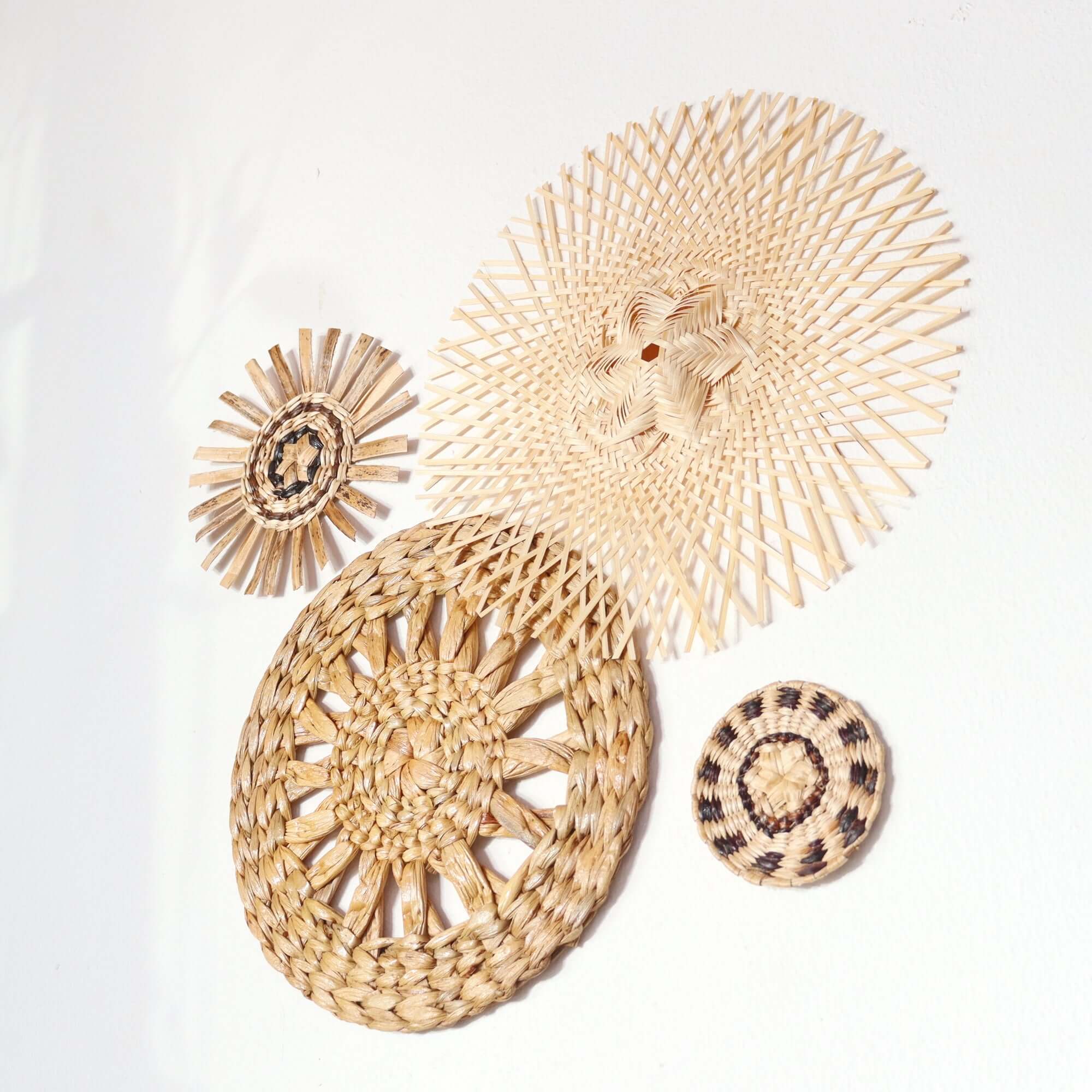 Thaihomeshop - Wholesale Wall Accent - SUK SOM - Wall Hanging Décor (Set of 4)8