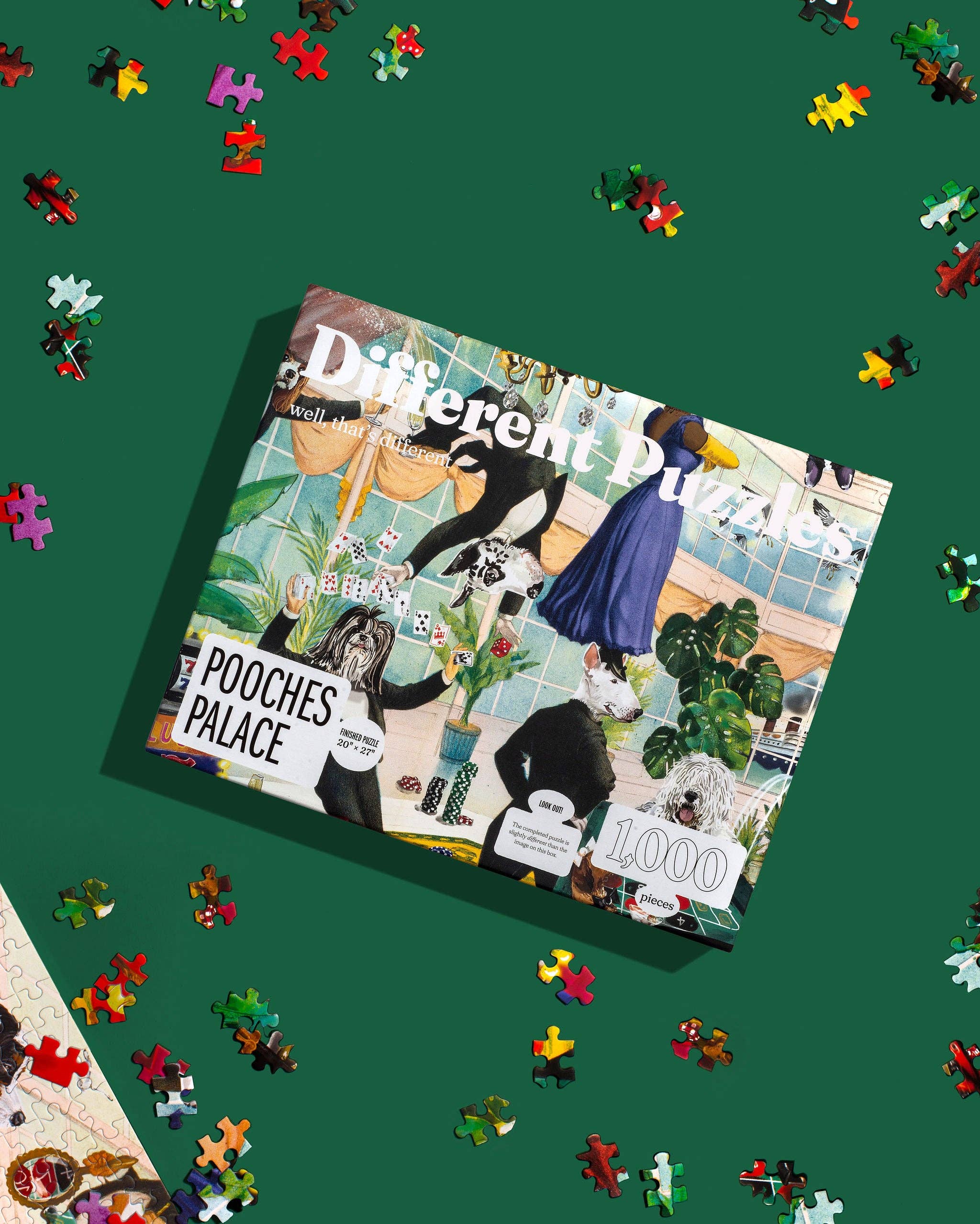 Different Puzzles - Wholesale Puzzle - Adult - Pooches Palace – 1,000 pieces