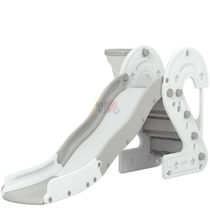 Blanco Tobogán de Números para Niños Interior/Exterior ? Escalones y Aro de Baloncesto de venta al por mayor en Faire