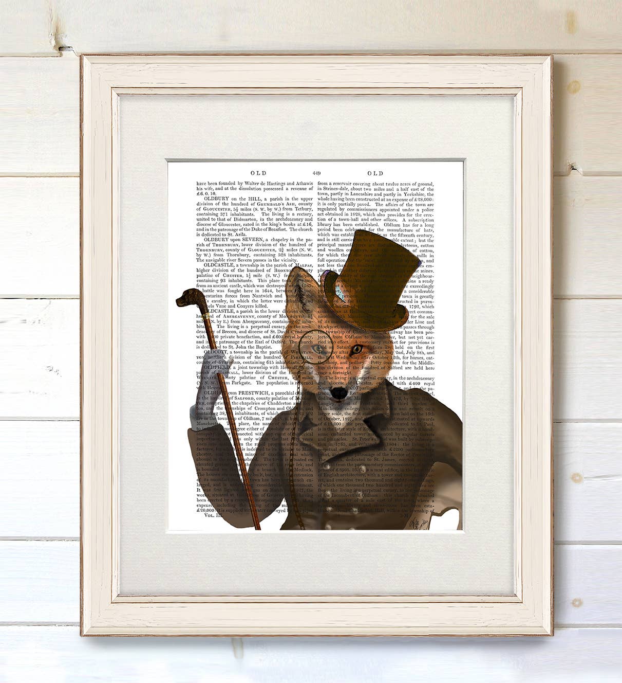 FabFunky Ltd - Wholesale Art Print - The Bounder, Fox Book Print / Art Print / Wall Art1