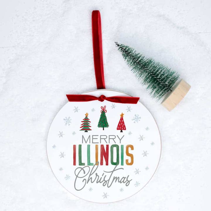 Clairmont & Co - Wholesale Ornament - State Gifts, State Products, Christmas Ornament20
