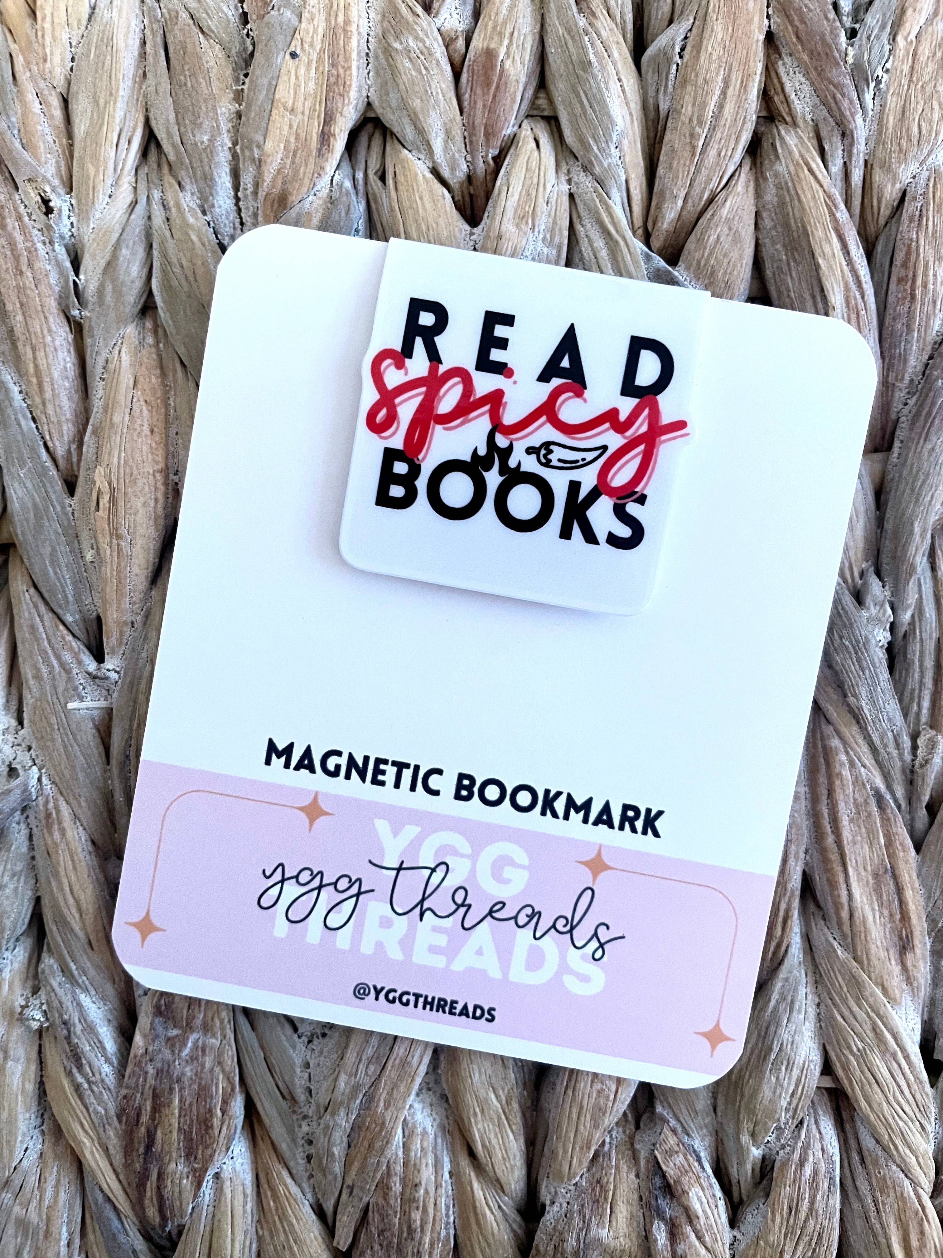 YGG Threads - Wholesale Bookmark - Read Spicy Books | Magnetic Bookmark