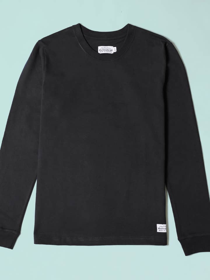 Manches longues épaisses - Noir pour la vente par Muttonhead