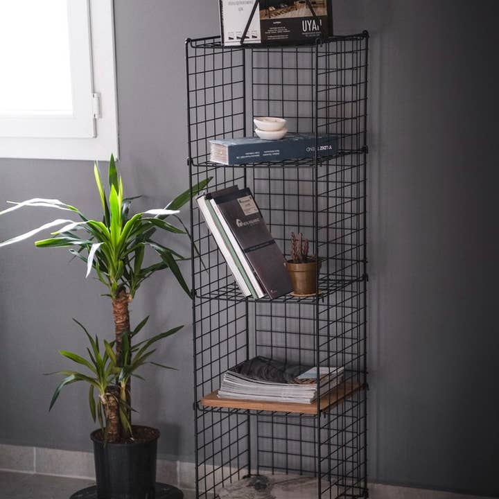 WDMT - Wholesale Free Standing Shelf - Metallschrank 5 Lagen von Naturn Living