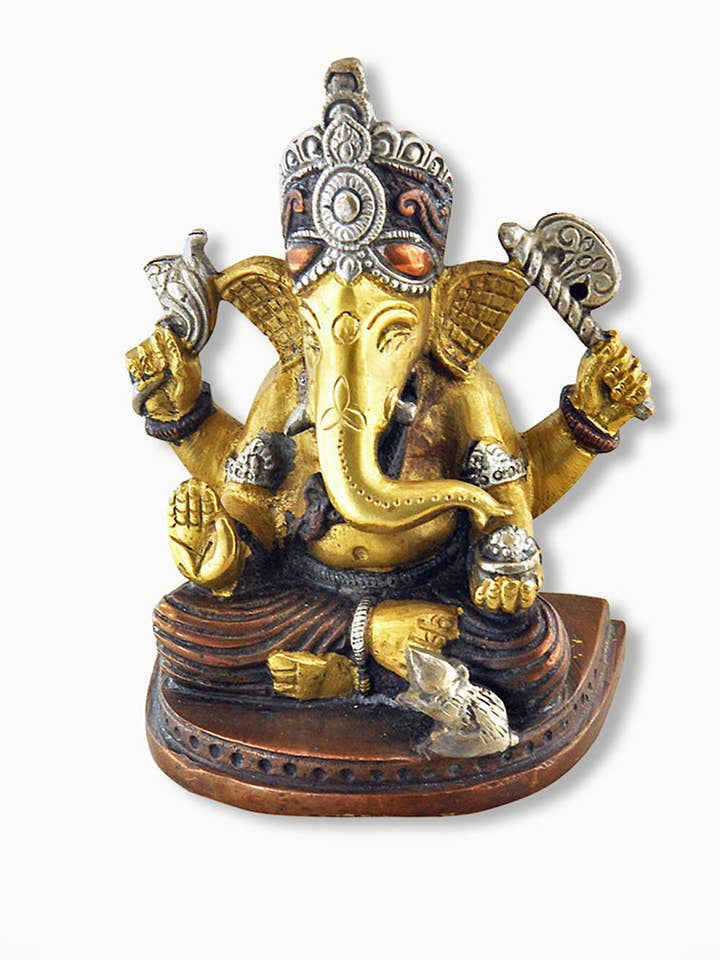 Standbeeld van Lord Ganesha Prosperity in Sivalya voor wholesale door Sivalya