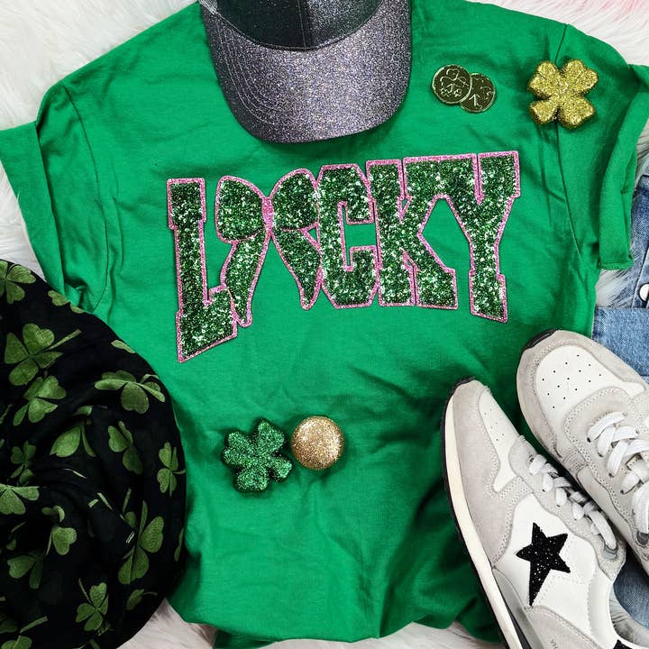 Lucky Leopard Patch Tee Lucky Leopard Patch Tee