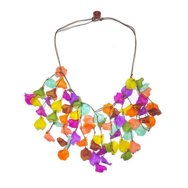 "Petal Dance" Necklace for wholesale by Miss Minna