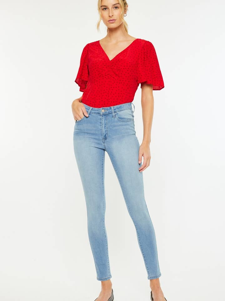 HIGH RISE SUPER SKINNY-KC11235ML for wholesale by Kan Can USA