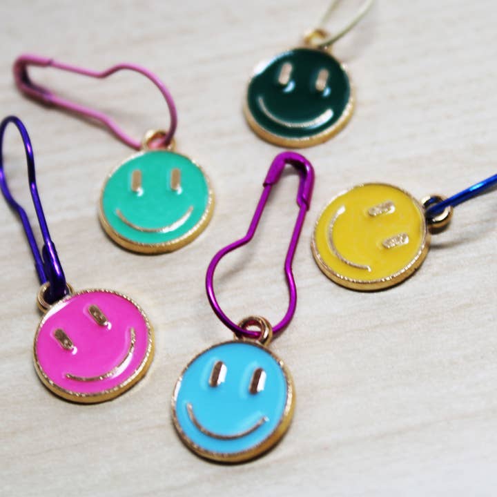 Marcadores de Puntadas Sonrientes, Herramientas para Crochet y Tejido para venta al por mayor de Anna B. Shop