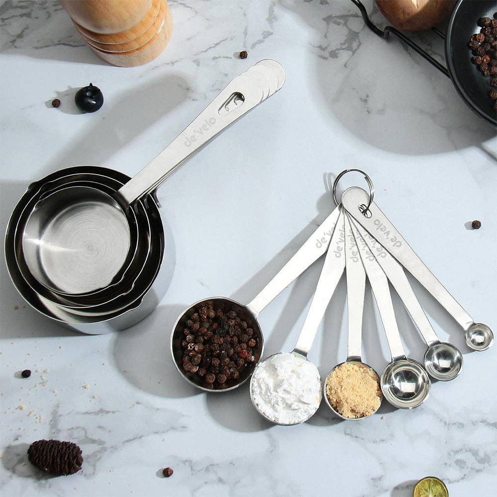 DE'VELO INC. – wholesale Måttbägare – Måttsats med koppar och skedar11