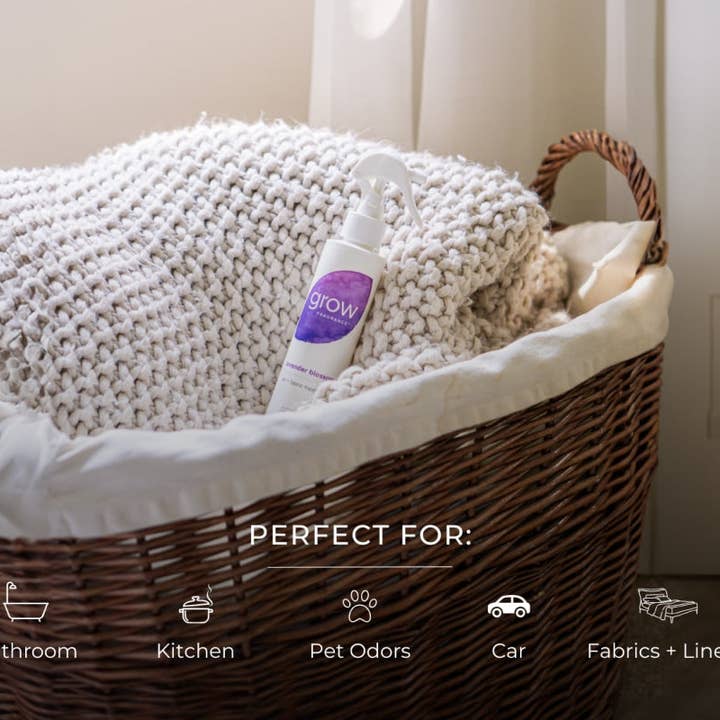 Grow Fragrance - Wholesale Room & Linen Spray - Lavender Blossom Air + Fabric Spray2