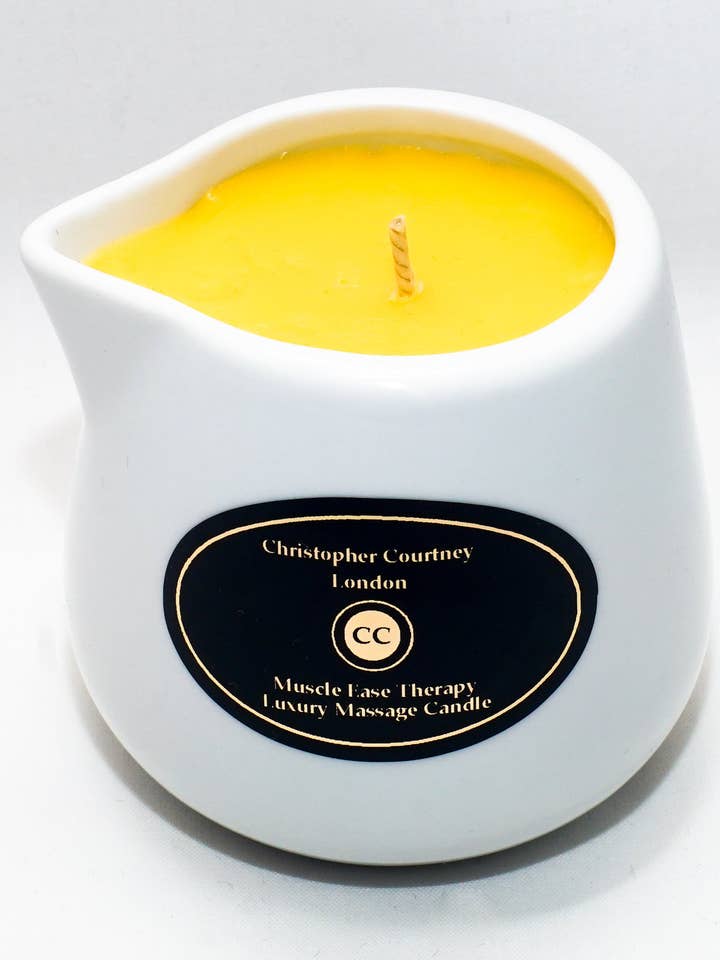 Candela da massaggio di lusso Muscle Ease Therapy per la vendita all'ingrosso da parte di Christopher Courtney