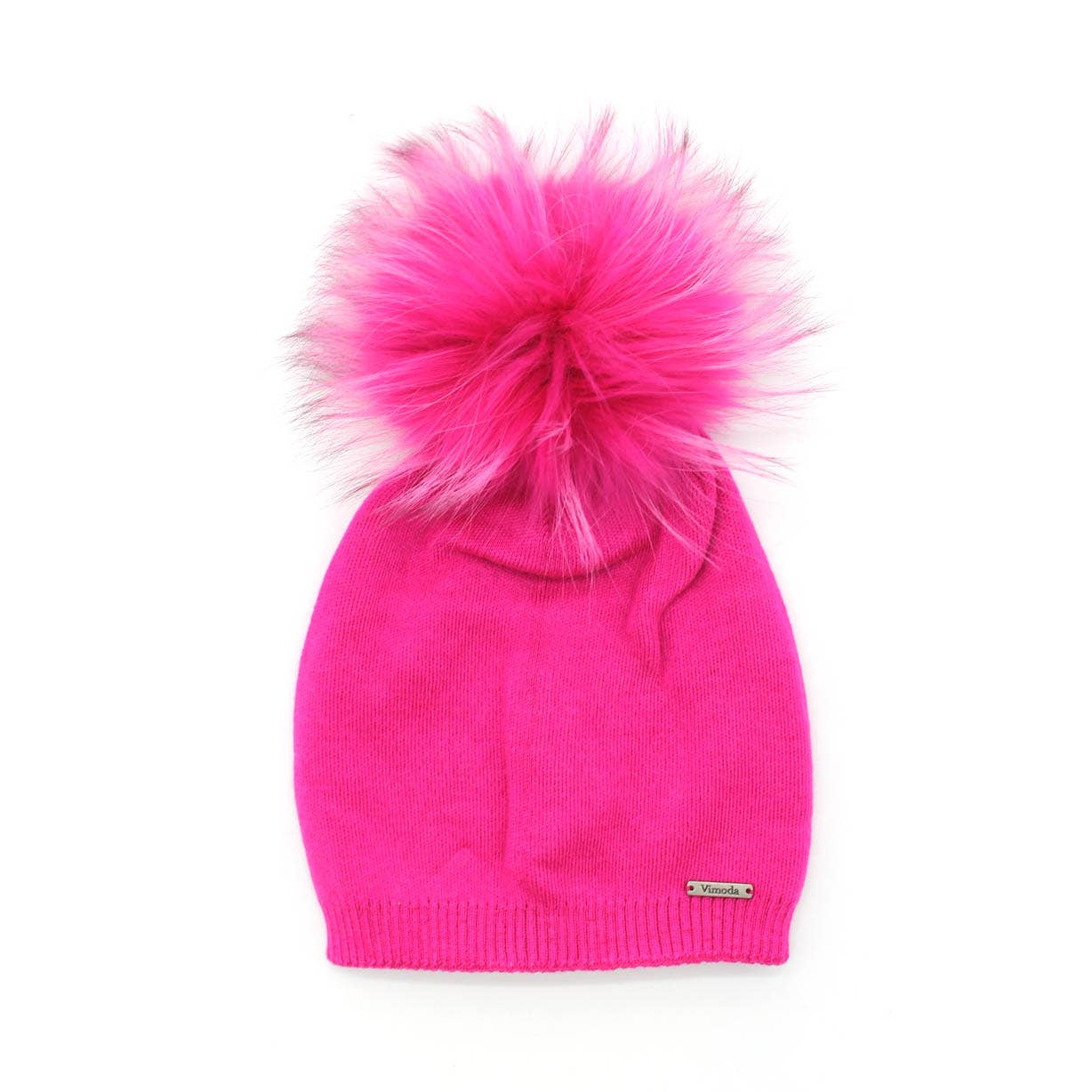 Vimoda - Vente Bonnet – femme - Bonnet avec pompon amovible6