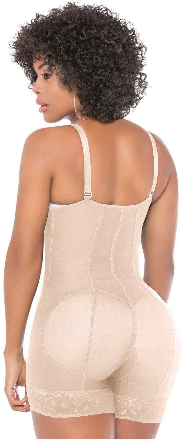 Lingerie Mart - Wholesale Shapewear - Women's - Fajas Salome 0214 | Mid Thigh Strapless Body Shaper1