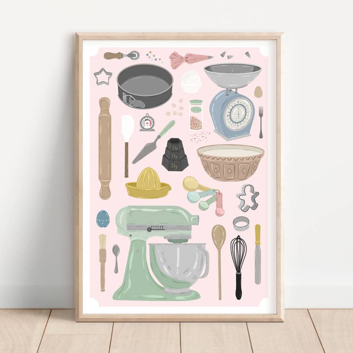 La credenza da forno per la vendita all'ingrosso da parte di Bea Baranowska Illustration