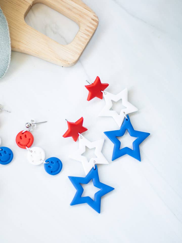 Red White & Blue Collection - Memorial Day - July 4th for wholesale by EJ Clay Co