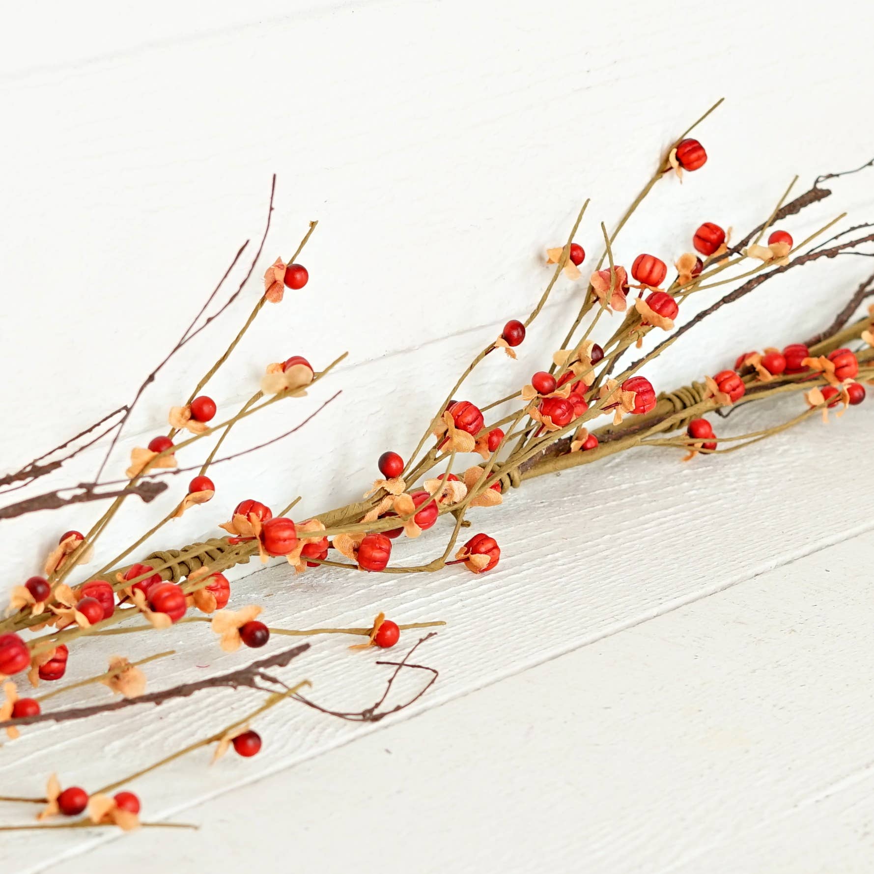 Impressive Enterprises, Inc. - Wholesale Bunting/Garland - ISB78081- 4ft Twiggy Podka Bittersweet Garland3