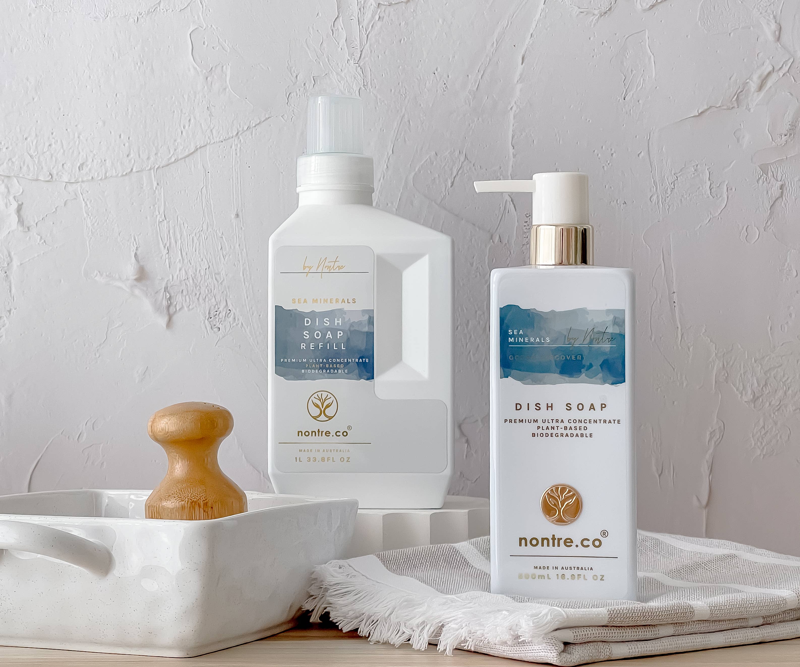nontre.co – Großhandel Spülmittel – Premium Ultrakonzentrat Spülmittel 500 ml, Meeresmineralien3