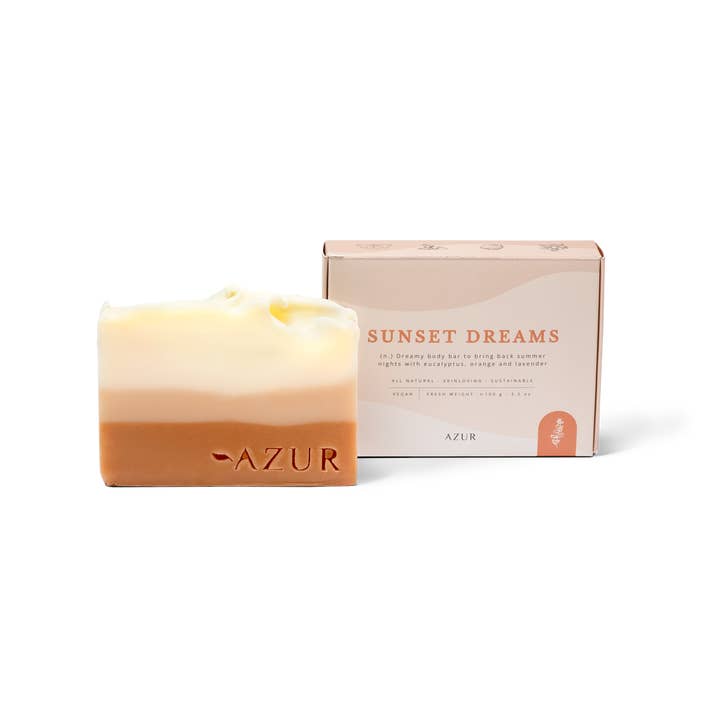 SUNSET DREAMS | barre pour le corps | savon naturel et autres tendances Résultats pour savon verre fumé en vente B2B. Retours gratuits et paiement à 60 jours sur Faire sur Faire.