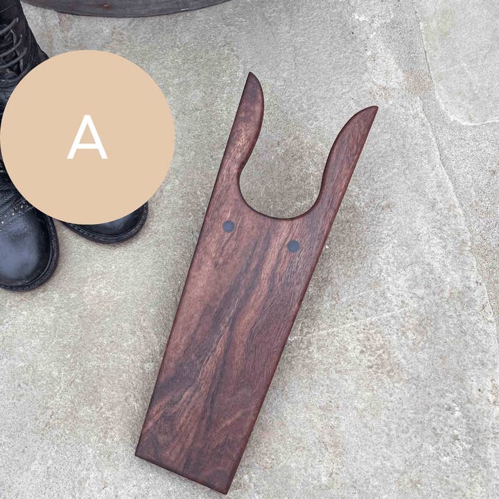 Honest Woodcraft – Großhandel Schuhanzieher – Unisex – Boot Jack Boot Pull für Pferd, Mädchen, Geschenk für Pferdeliebhaber
