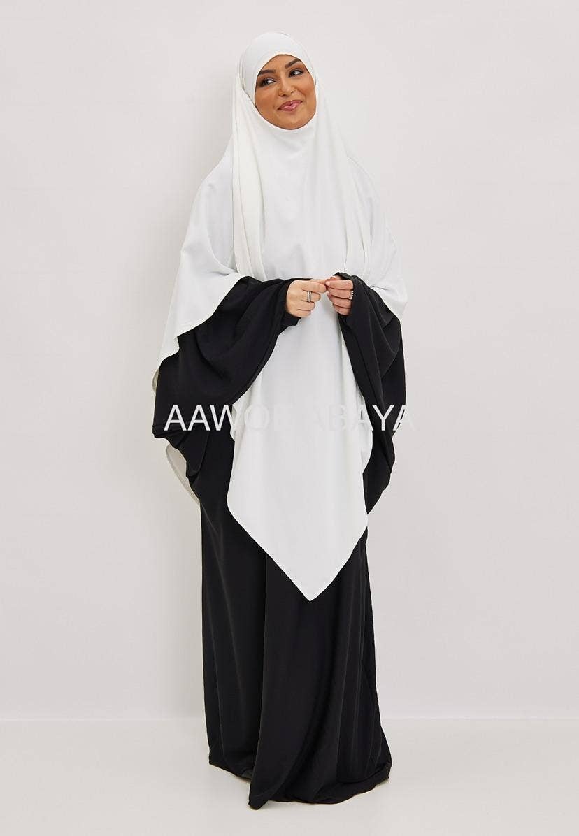 Aawoe Abaya - Vente Hijabs – femme - Khimar Maya Long Pointu - 2143-KH1