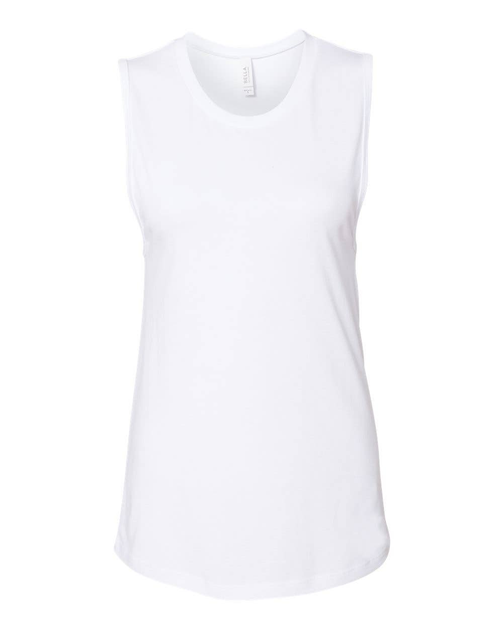 Eleven Fashion – wholesale Linne (Tryckt) - Dam – BELLA + CANVAS - Dam Jersey Muscle Tank0