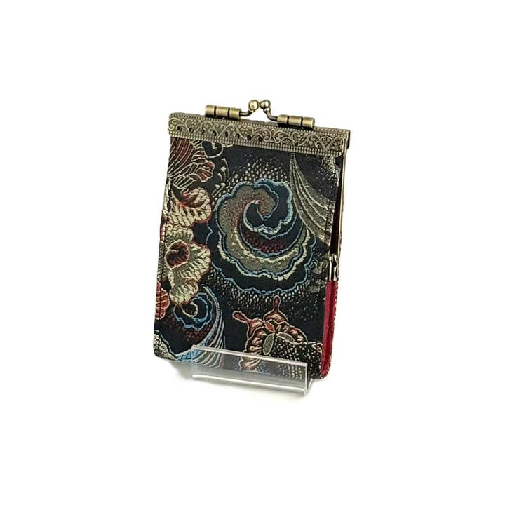 Cathayana - Wholesale Card Holder - Women's - Floral Brocade RFID Card Holder6