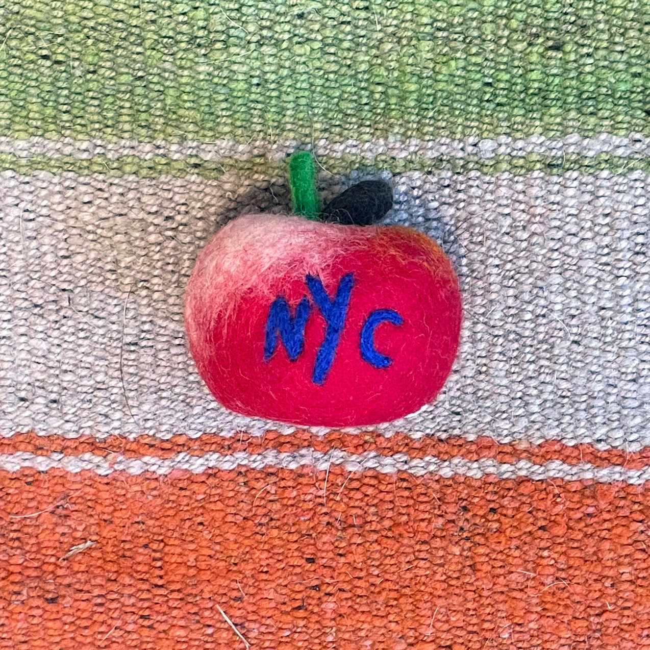 Red NYC Apple Toy for wholesale on Faire1