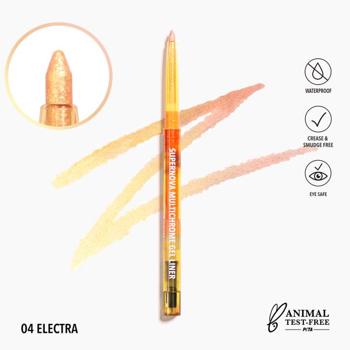 Crayon Gel Multichrome Supernova (004, Electra) pour la vente par Moira Cosmetics