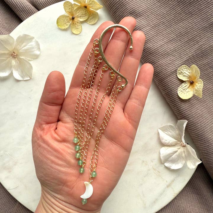 XTRA by Stacey - Wholesale Cuff/Wrap Earrings - The Ravynne Ear Wrap7