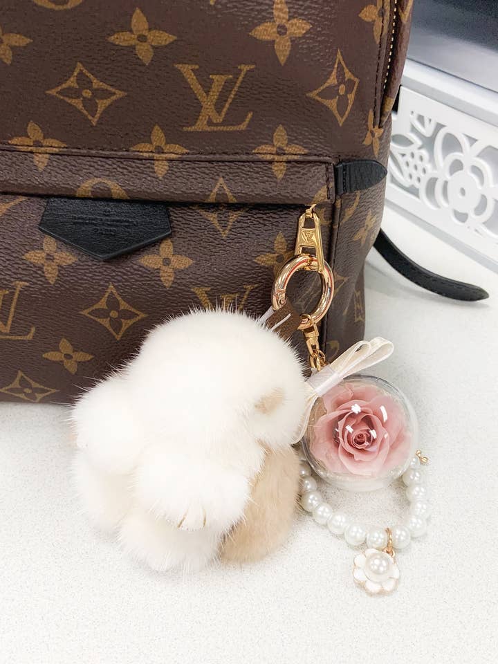 The Little Bunny Bloom Keychain for wholesale by The Little bloom box