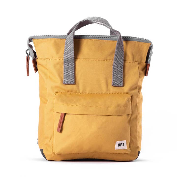 Bantry Small Backpack in Flax Canvas for wholesale by ORI London