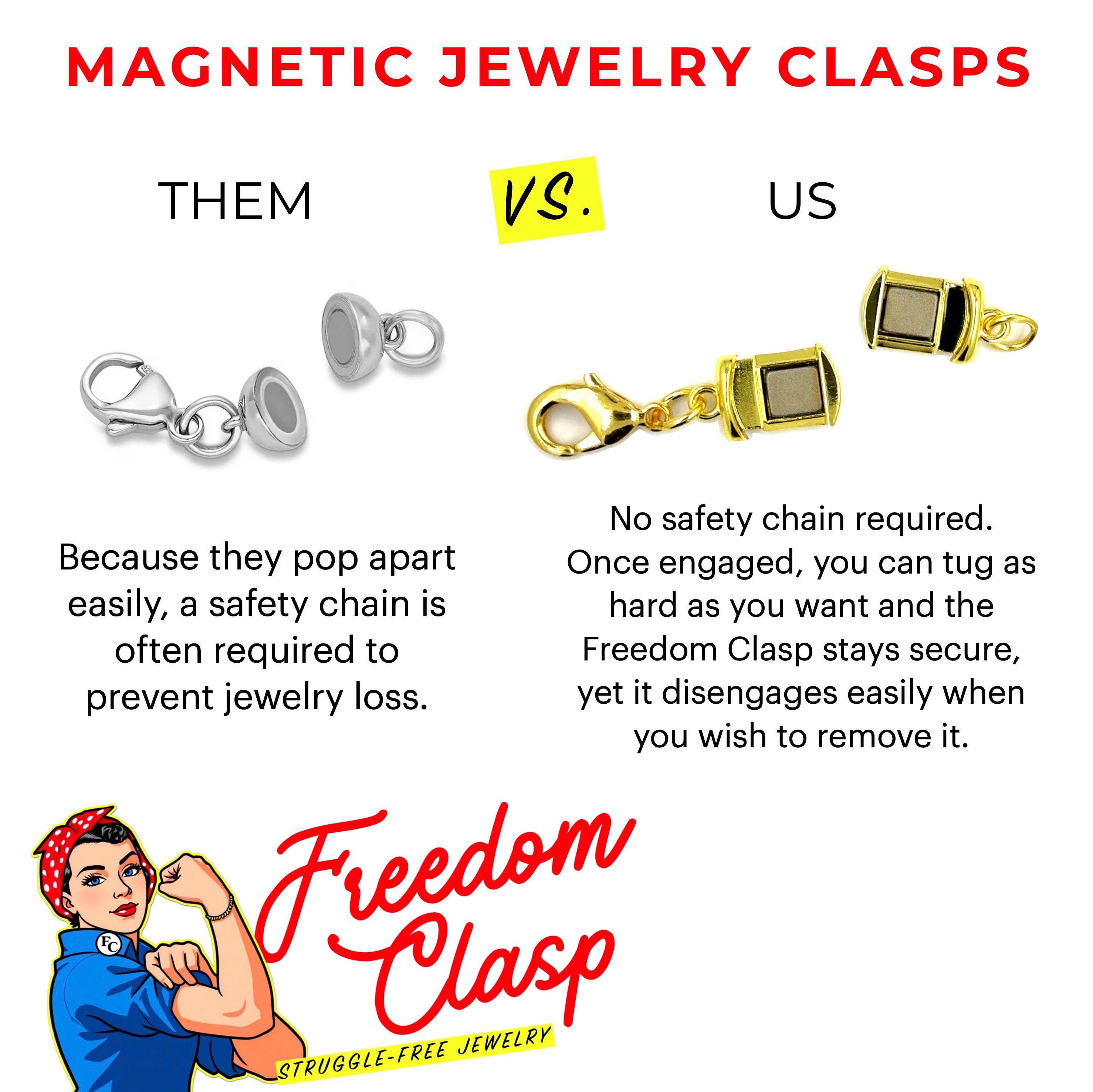 Freedom Clasp - Wholesale Clasp - Freedom Clasp Converters (Small 3.5MM)5