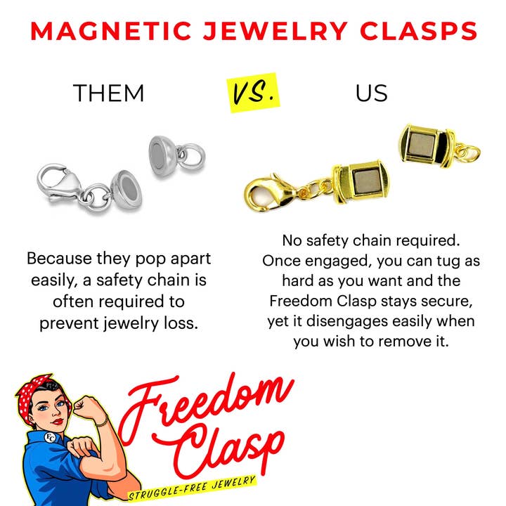 Freedom Clasp - Wholesale Clasp - Freedom Clasp Converters (Small 3.5MM)5